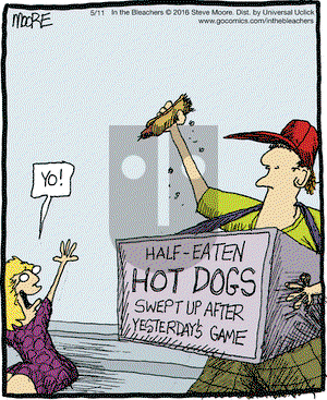 In the Bleachers on Wednesday May 11, 2016 Comic Strip