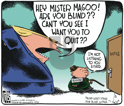 Tom Toles on Friday March 2, 2018 Comic Strip