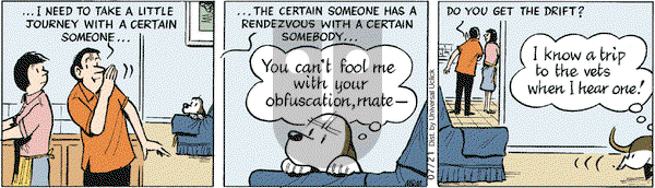 Fred Basset on Thursday July 21, 2011 Comic Strip