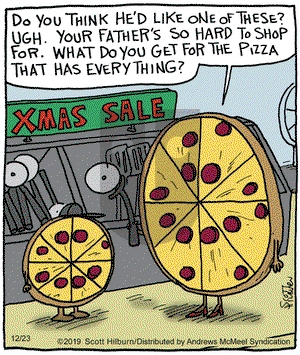 The Argyle Sweater on Monday December 23, 2019 Comic Strip