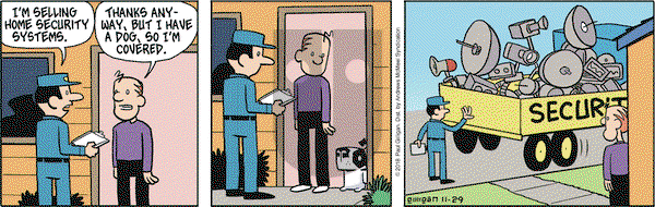 Pooch Cafe on Thursday November 29, 2018 Comic Strip