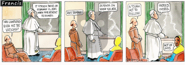 Francis - Thursday October 22, 2020 Comic Strip
