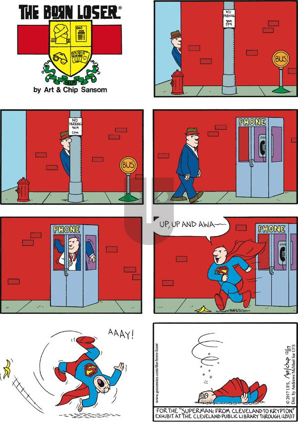 The Born Loser on Sunday December 17, 2017 Comic Strip