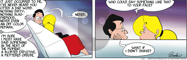 9 Chickweed Lane on Monday January 15, 2018 Comic Strip