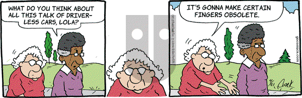 Lola on Saturday April 21, 2018 Comic Strip