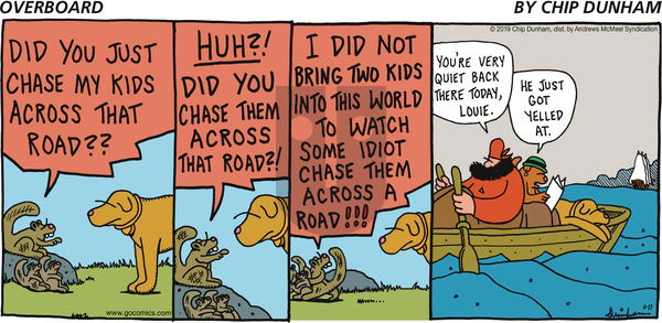 Overboard on Sunday November 17, 2019 Comic Strip
