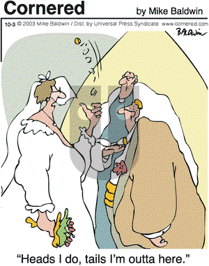 Cornered on Friday October 3, 2003 Comic Strip
