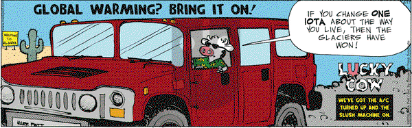 Lucky Cow on Saturday June 17, 2006 Comic Strip