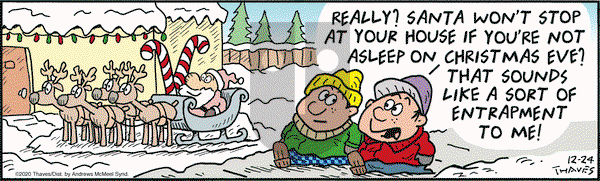 Frank and Ernest on Thursday December 24, 2020 Comic Strip