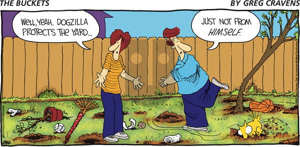 The Buckets on Sunday March 1, 2020 Comic Strip
