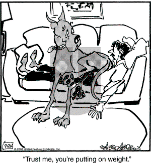 Marmaduke on Wednesday September 24, 2008 Comic Strip