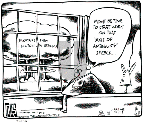 Tom Toles on Wednesday July 26, 2006 Comic Strip