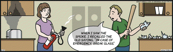 F Minus on Saturday May 17, 2014 Comic Strip