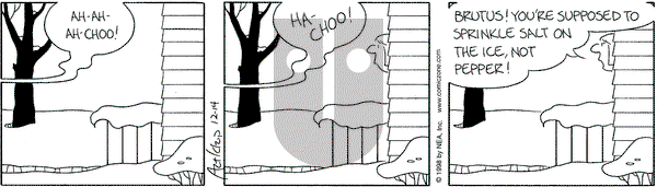 The Born Loser on Monday December 14, 1998 Comic Strip