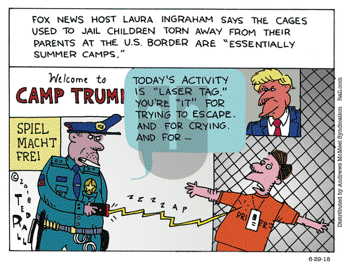 Ted Rall on Friday June 29, 2018 Comic Strip