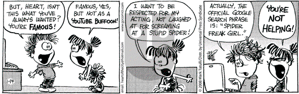 Heart of the City on Monday January 14, 2008 Comic Strip