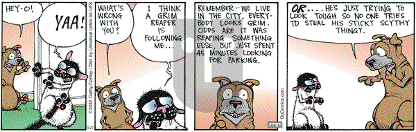 Get Fuzzy on Tuesday March 27, 2012 Comic Strip
