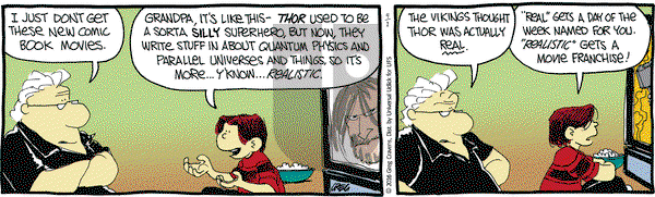The Buckets on Friday April 1, 2016 Comic Strip