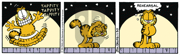 Garfield on Saturday November 30, 1996 Comic Strip