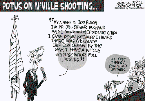 Mike Lester - Tuesday March 28, 2023 Comic Strip