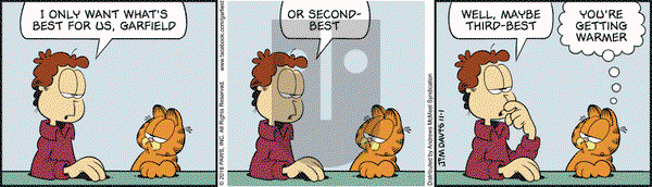 Garfield on Thursday November 1, 2018 Comic Strip
