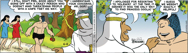 Alley Oop on Tuesday June 12, 2012 Comic Strip