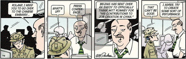Doonesbury on Monday July 2, 2012 Comic Strip