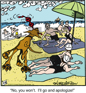 Marmaduke on Saturday May 8, 2010 Comic Strip