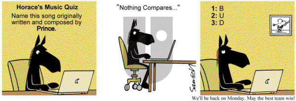 Dark Side of the Horse on Saturday January 31, 2015 Comic Strip
