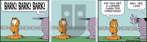 Garfield on Saturday December 28, 2019 Comic Strip