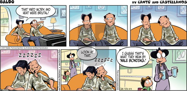 Baldo on Sunday September 3, 2017 Comic Strip