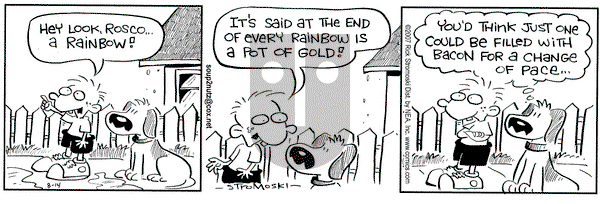 Soup to Nutz - Old on Tuesday August 14, 2007 Comic Strip