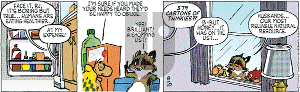 Over the Hedge on Saturday August 10, 2019 Comic Strip