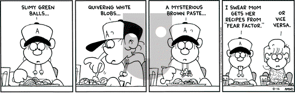 FoxTrot on Saturday August 16, 2003 Comic Strip