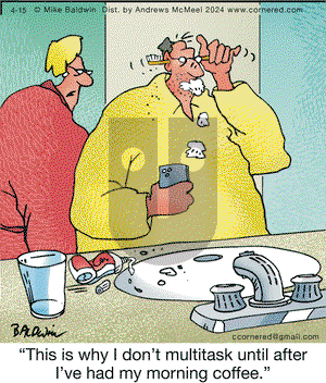 Cornered - Monday April 15, 2024 Comic Strip