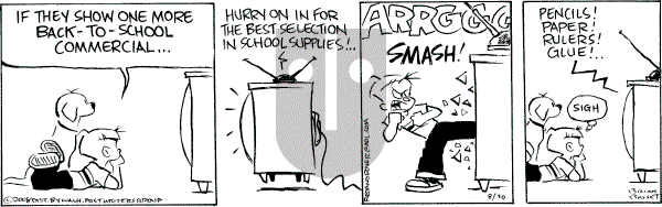 Red and Rover on Saturday August 30, 2008 Comic Strip