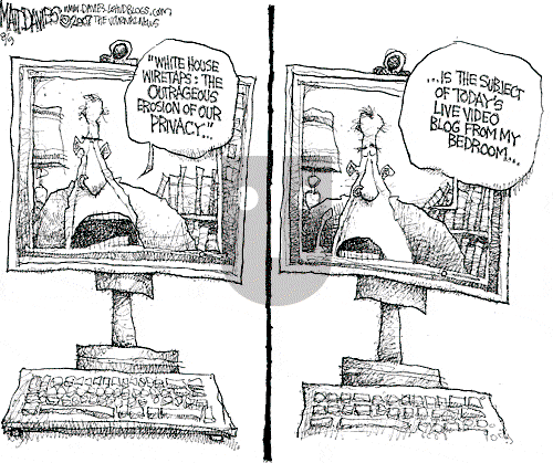 Matt Davies on Thursday August 9, 2007 Comic Strip