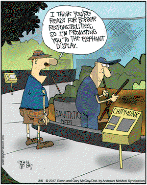 The Flying McCoys on Monday March 6, 2017 Comic Strip