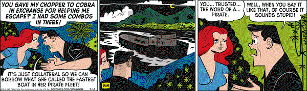 Rip Haywire on Monday July 13, 2015 Comic Strip