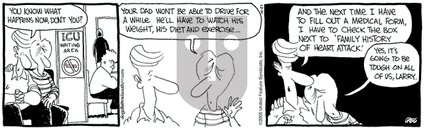 The Buckets on Saturday October 29, 2005 Comic Strip