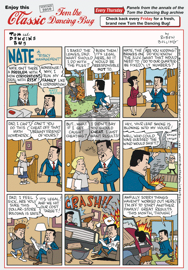 Tom the Dancing Bug - Thursday October 22, 2020 Comic Strip