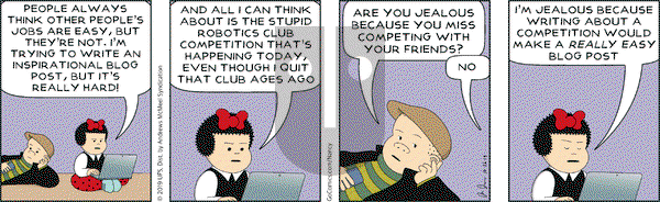 Nancy on Saturday October 26, 2019 Comic Strip