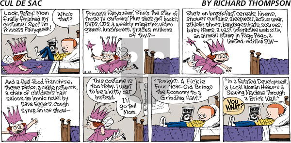 Cul de Sac on Sunday October 28, 2007 Comic Strip