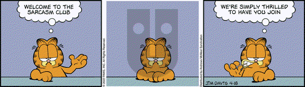 Garfield - Monday April 18, 2022 Comic Strip