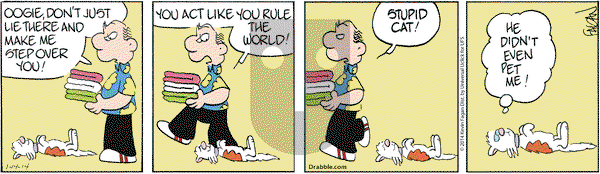 Drabble on Tuesday January 14, 2014 Comic Strip