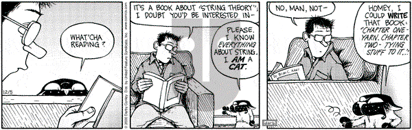 Get Fuzzy on Tuesday December 5, 2000 Comic Strip