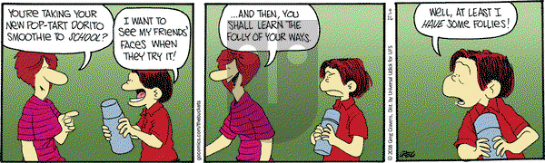 The Buckets on Friday September 16, 2016 Comic Strip