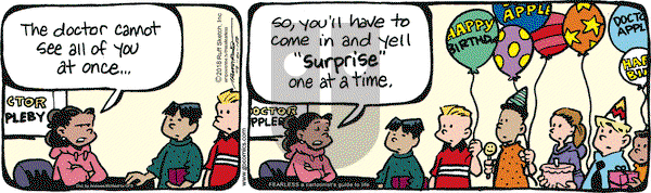 JumpStart on Thursday September 6, 2018 Comic Strip