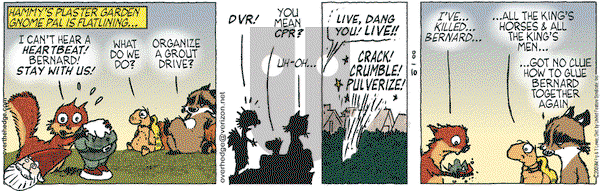 Over the Hedge on Monday August 10, 2009 Comic Strip