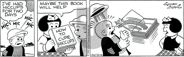 Nancy on Thursday September 26, 1996 Comic Strip